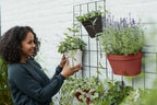 Elho Loft Urban Green Wall "Duo" 28 Cm, Weiss