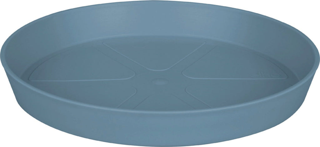 Elho Loft Urban Untersetzer Rund 24, Vintage Blau