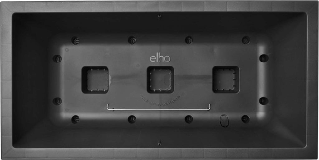 Elho Pflanzkasten Vivo Next Lang - 80 Cm, Living Schwarz