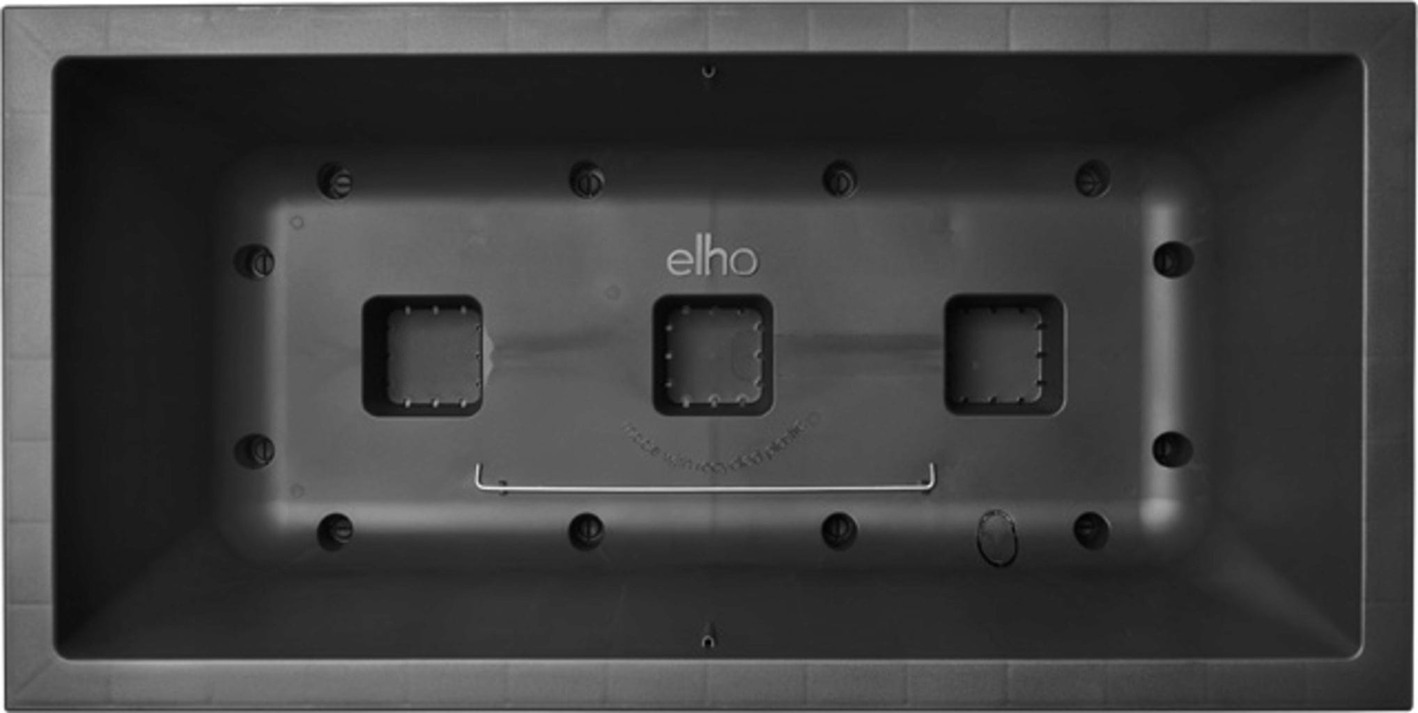 Elho Pflanzkasten Vivo Next Lang - 80 Cm, Living Schwarz