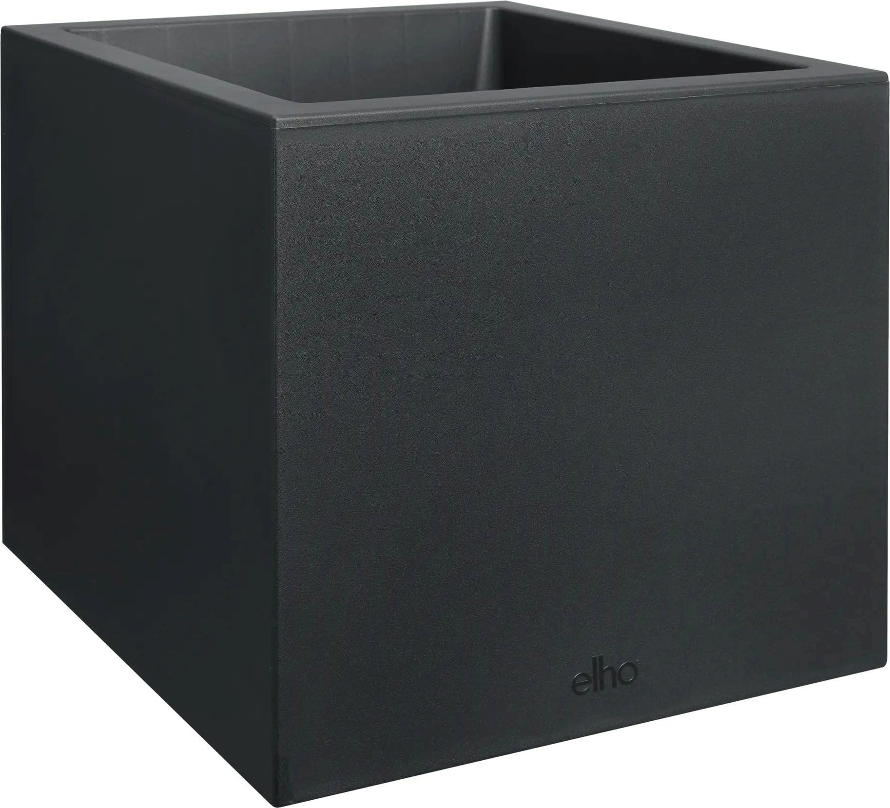 Elho Pflanztopf Vivo Next Quadrat - 30 Cm, Living Schwarz