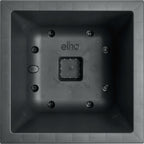 Elho Pflanztopf Vivo Next Quadrat - 30 Cm, Living Schwarz