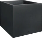 Elho Pflanztopf Vivo Next Quadrat - 40 Cm, Living Schwarz