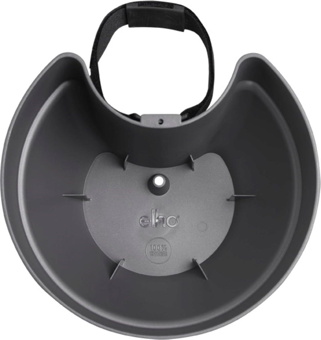 Elho Regenfallrohrpflanzgefäß Vibia Campana 22cm, Anthrazit