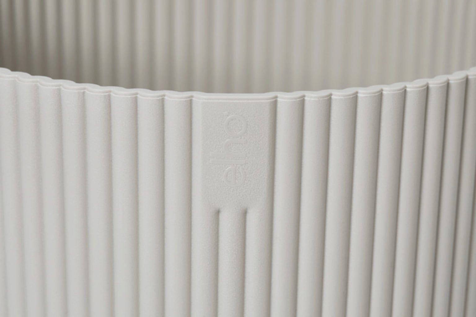 Elho Vibes Fold Rund 25 Cm, Seidenweiß