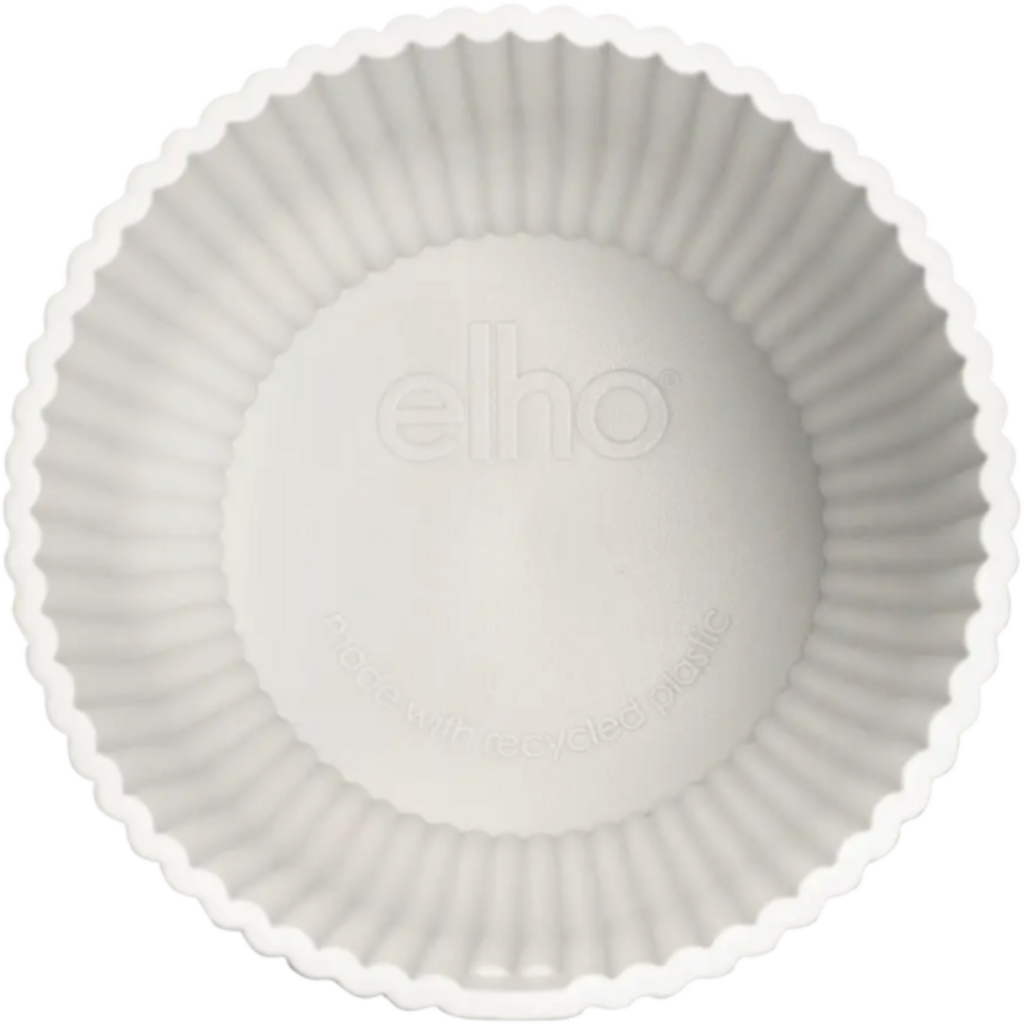 Elho Vibes Fold Rund Mini 11 Cm, Seidenweiß