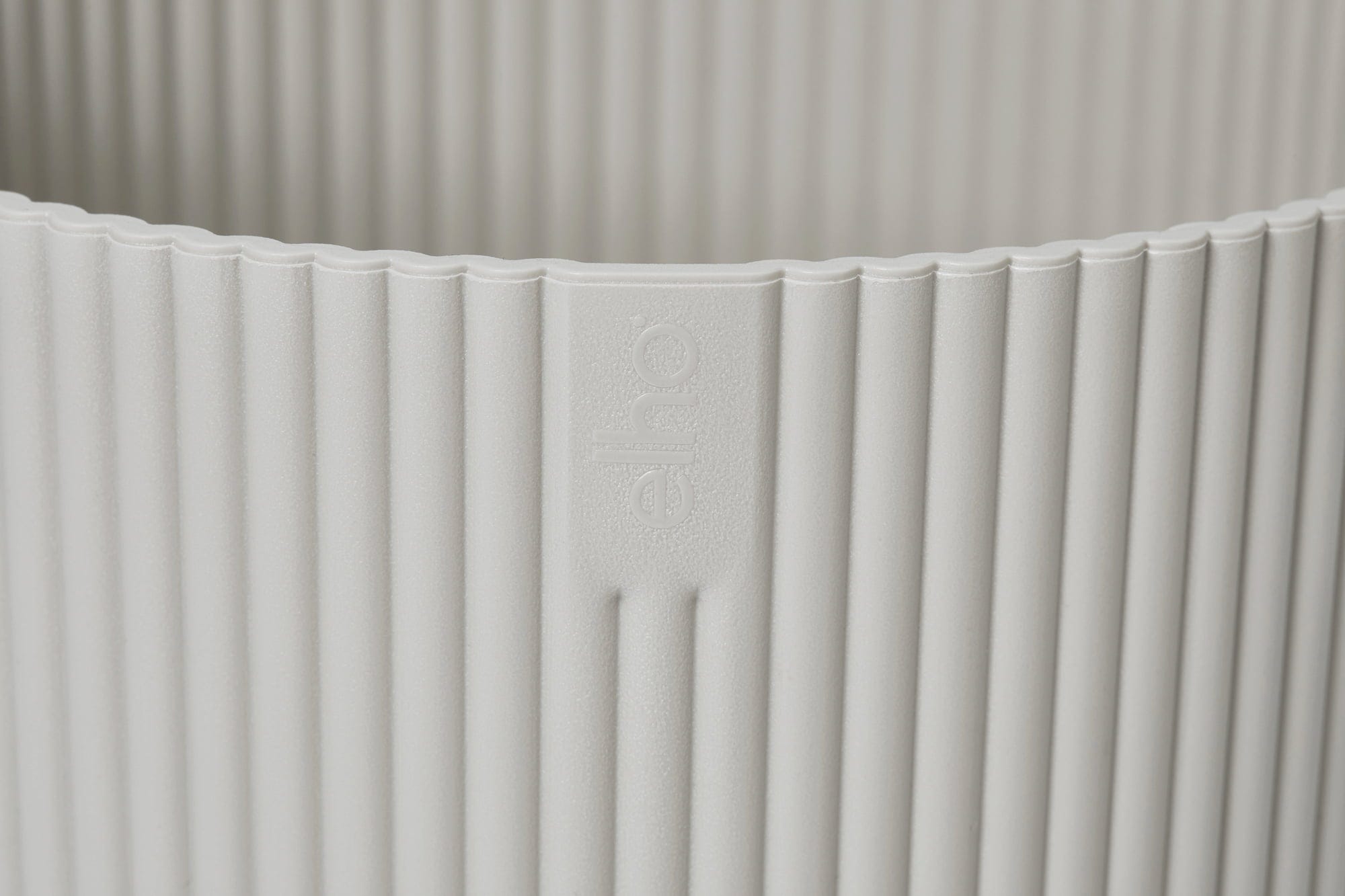 Elho Vibes Fold Rund 14 Cm, Seidenweiß