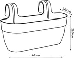 Elho Vibia Campana Easy Hanger Large, Anthrazit