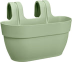 Elho Vibia Campana Easy Hanger Medium, Pistazien Grün