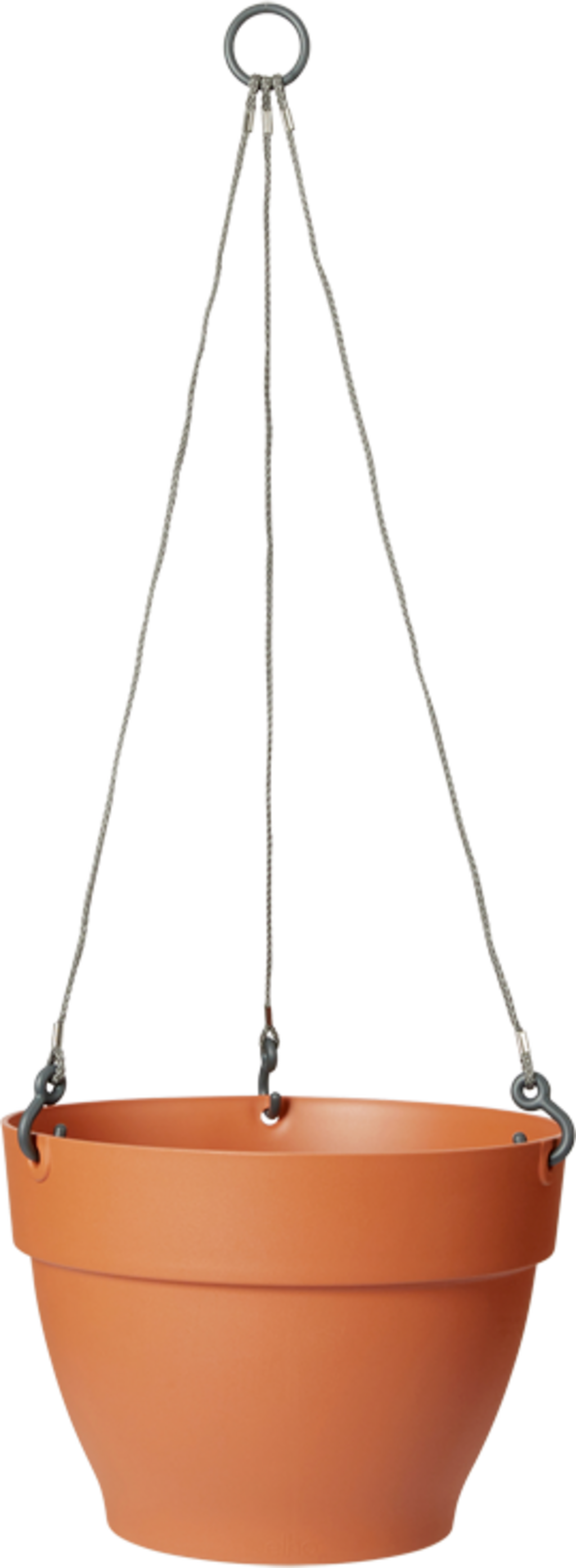 Elho Vibia Campana Hängeampel 26 Cm, Terra
