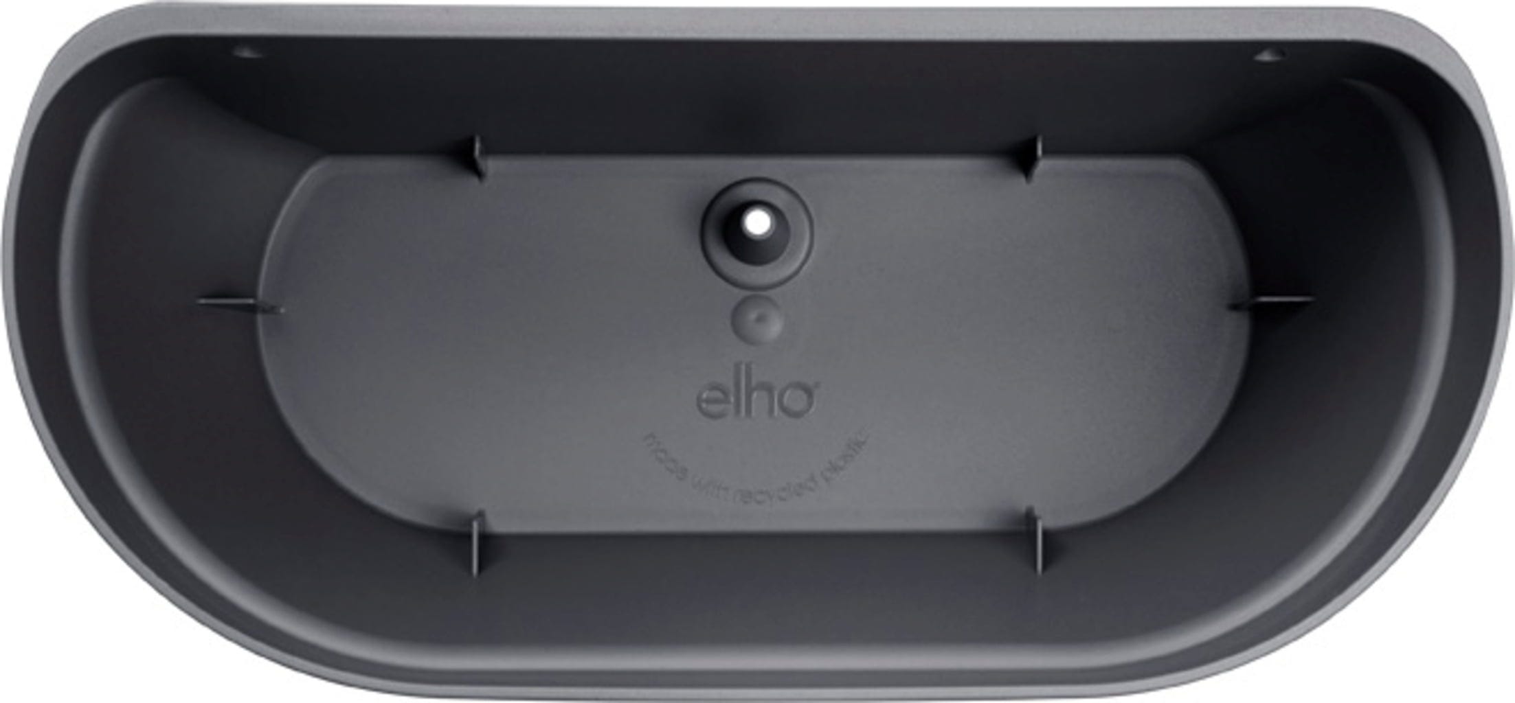 Elho Vibia Campana Wandampel 35 Cm, Anthrazit