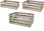 ESSCHERT DESIGN Apfelkiste I Obstkisten 3er Set