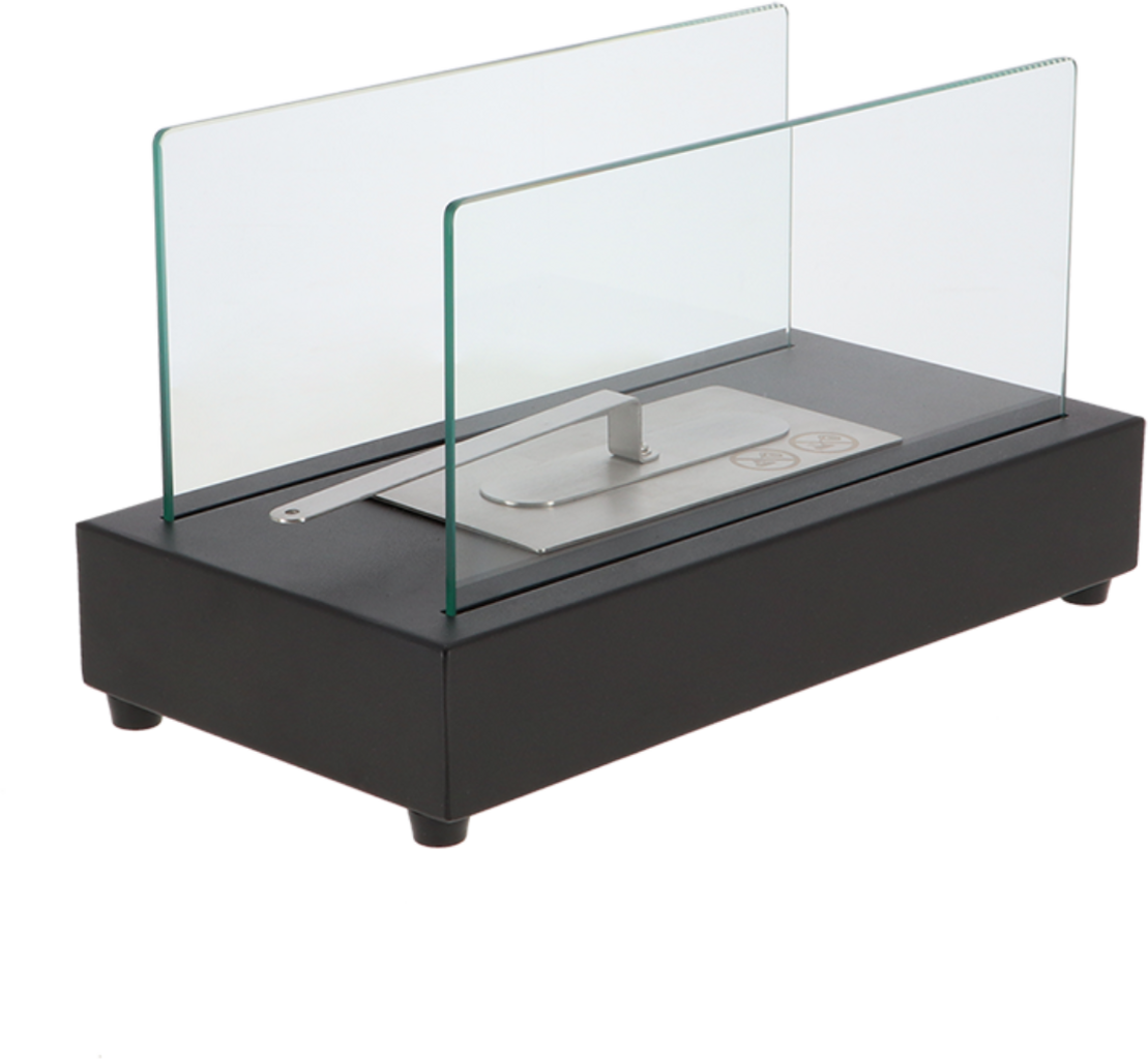 ESSCHERT DESIGN Bioethanol Tischfeuer Rechteckig
