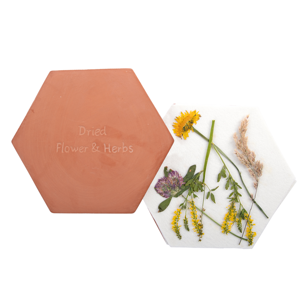 ESSCHERT DESIGN Blumen- & Kräuterpresse Mikrowelle