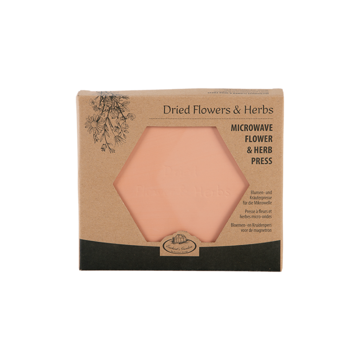 ESSCHERT DESIGN Blumen- & Kräuterpresse Mikrowelle