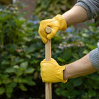 ESSCHERT DESIGN Gartenhandschuhe Aus Rindleder, M