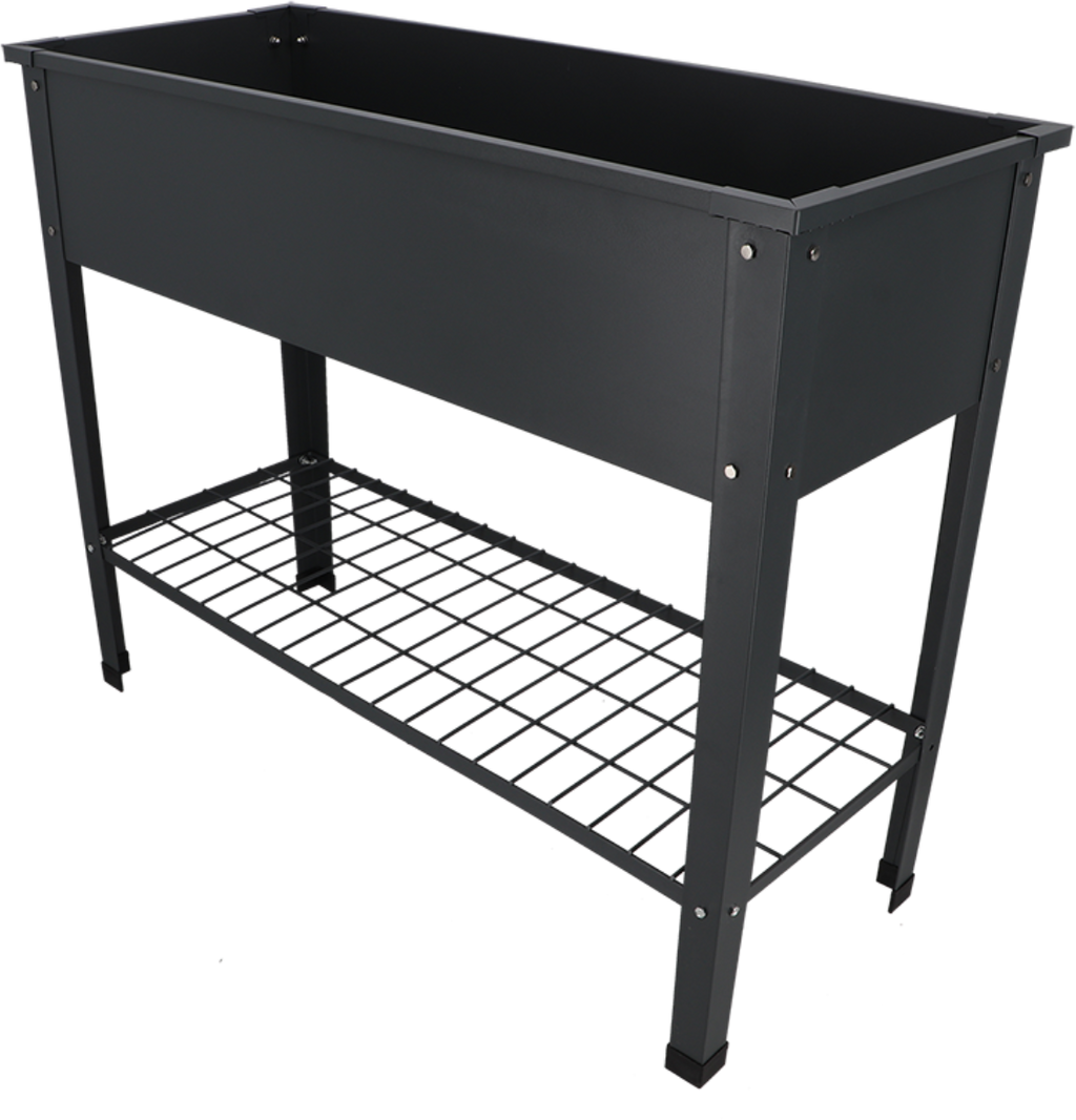 ESSCHERT DESIGN Hochbeet Metall Anthrazit, L