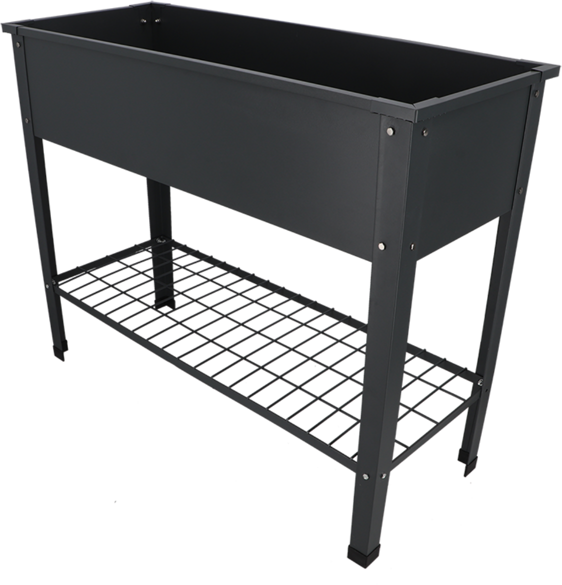 ESSCHERT DESIGN Hochbeet Metall Anthrazit, L