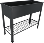 ESSCHERT DESIGN Hochbeet Metall Anthrazit, L