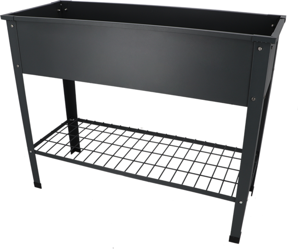 ESSCHERT DESIGN Hochbeet Metall Anthrazit, L