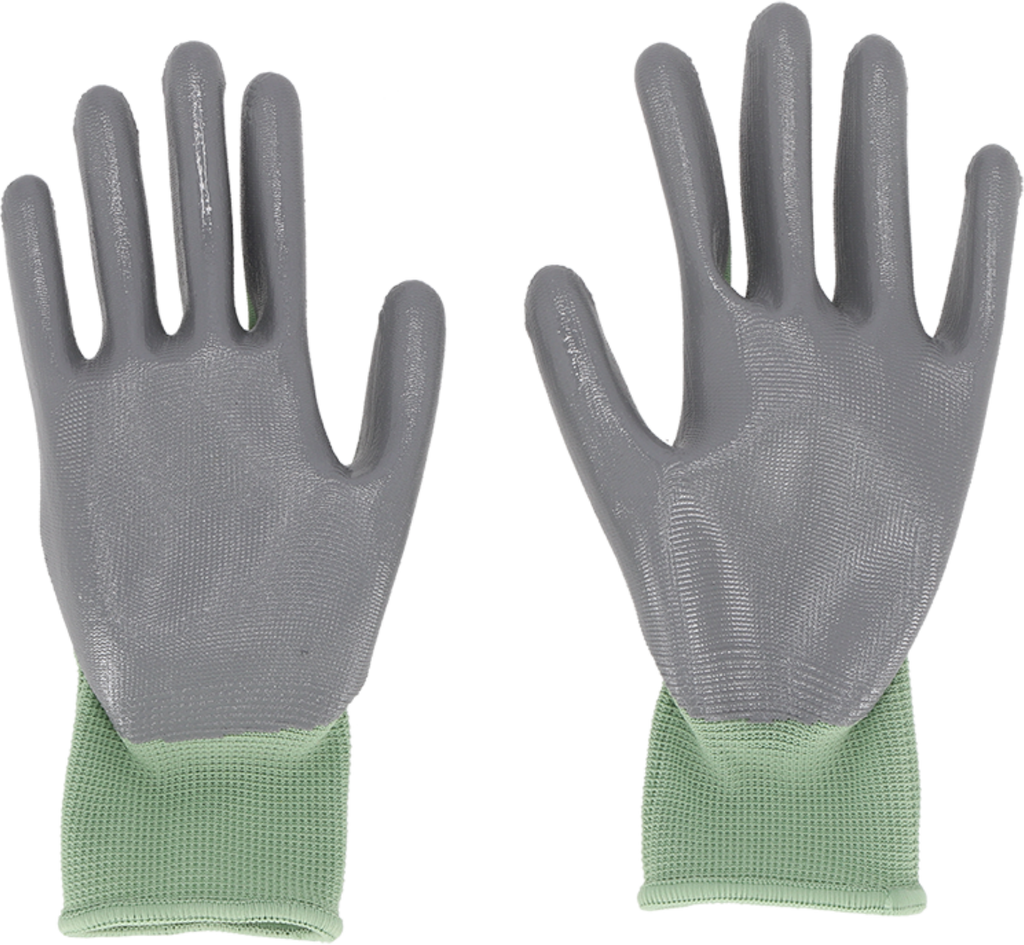 ESSCHERT DESIGN Nitrile Handschuhe Grün M, 1 Paar