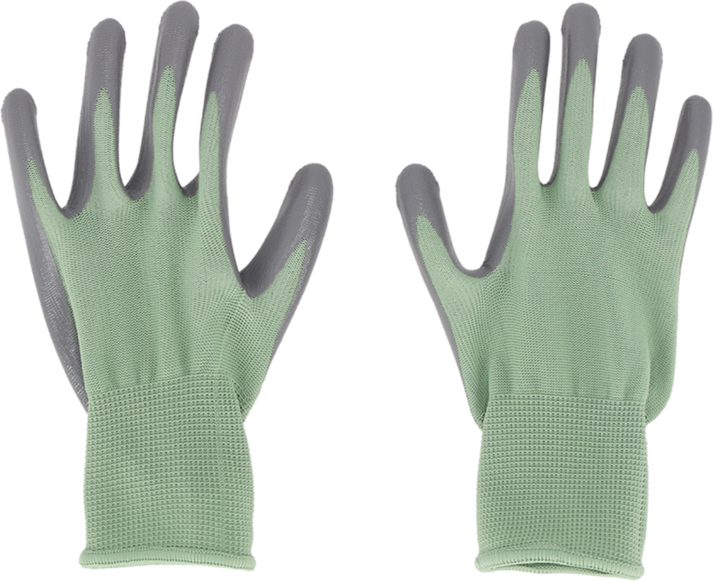 ESSCHERT DESIGN Nitrile Handschuhe Grün M, 1 Paar