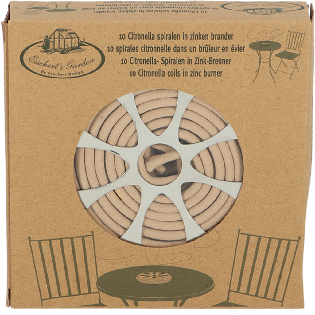 ESSCHERT DESIGN Stilvolle Insektenvertreibung "Citronella"