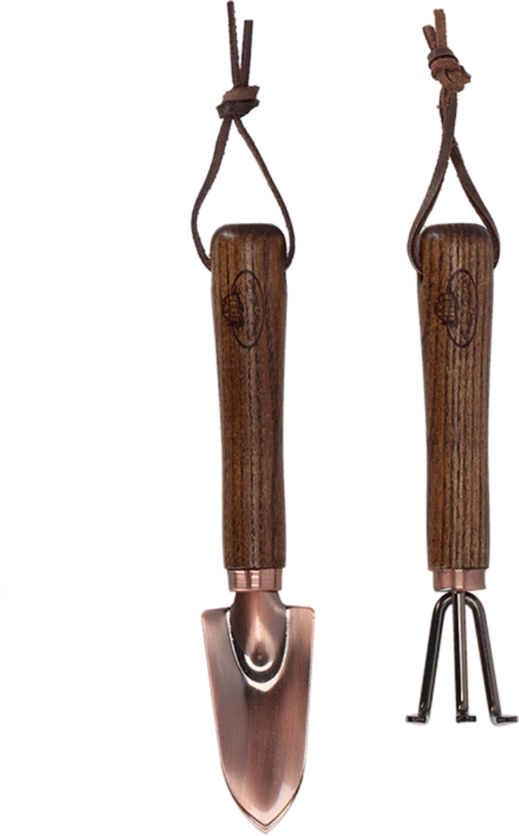 ESSCHERT DESIGN Verkupferte Minitools Schippe/Harke