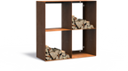 Holzaufbewahrung “Logg” - Eckig