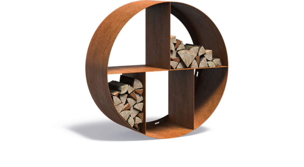  Holzaufbewahrung “Logg” - Rund