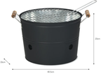  BBQ-Eimer "Cleveley" Rund