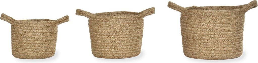  Gewebte Pflanzentöpfe 3er Set