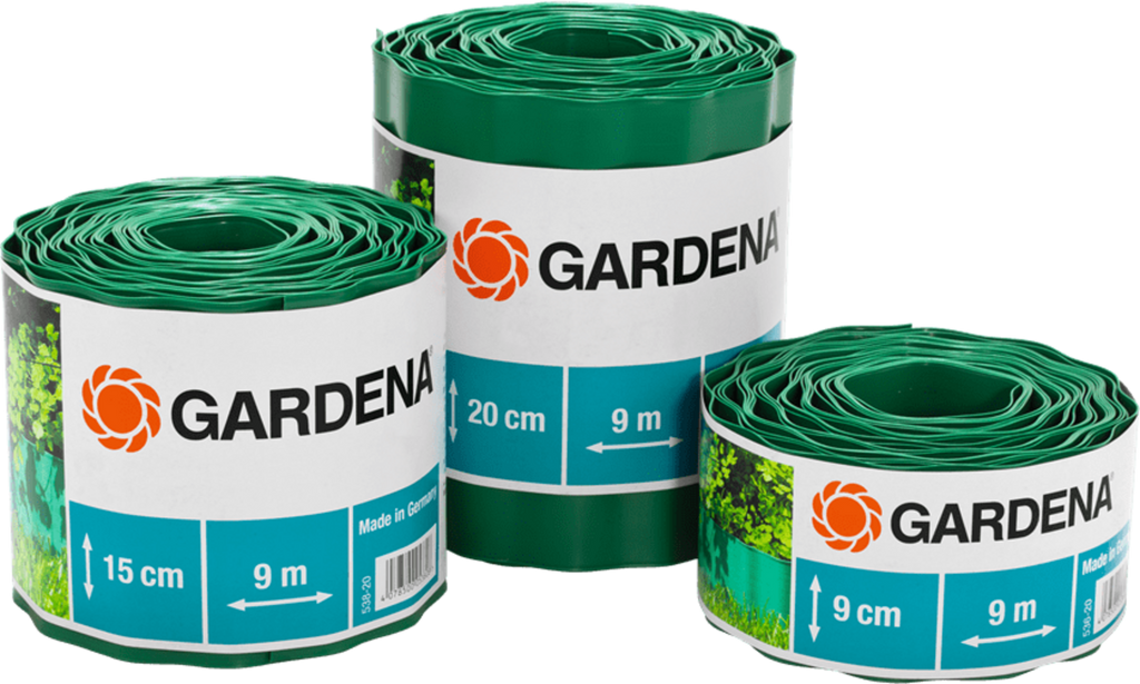 Gardena Beeteinfassung Grün, H 20cm/L 9m