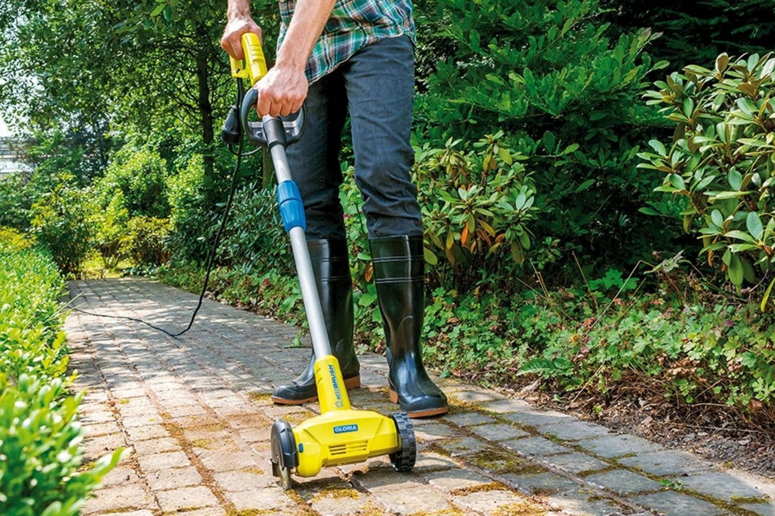 Gloria Elektrische Unkrautfugenbürste "WeedBrush"