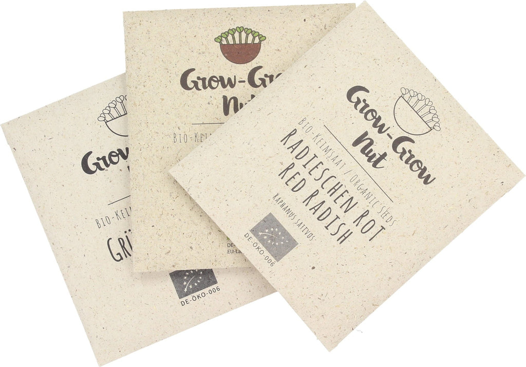  Microgreens Nachfüllpaket "Red Hot Greens"