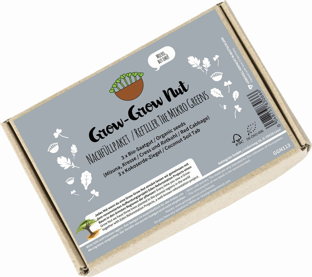  Microgreens Nachfüllpaket "The Mikro Greens"