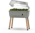  Hochbeet SAMMY SALAD Mit Wassertank & Haube, Hellgrau