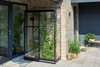 Halls Gewächshaus "Qube Lean-to", 0,8 M² (24)