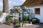 Halls Gewächshaus "Qube+" Schwarz, 6,6 M² (88)