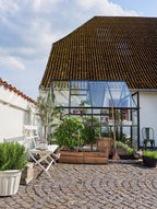 Halls Gewächshaus "Qube+" Schwarz, 6,6 M² (88)