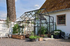 Halls Gewächshaus "Qube+" Schwarz, 6,6 M² (88)