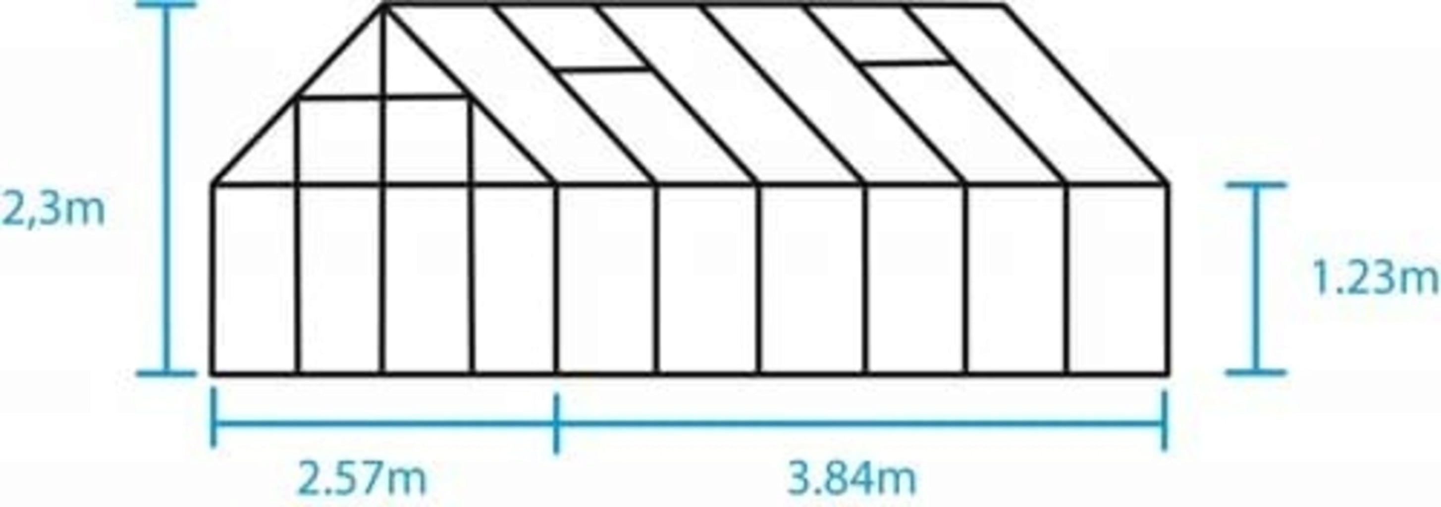 Halls Gewächshaus "Universal"