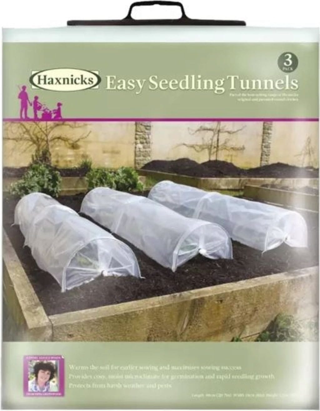  Easy Seedling Tunnel, 3 Stück