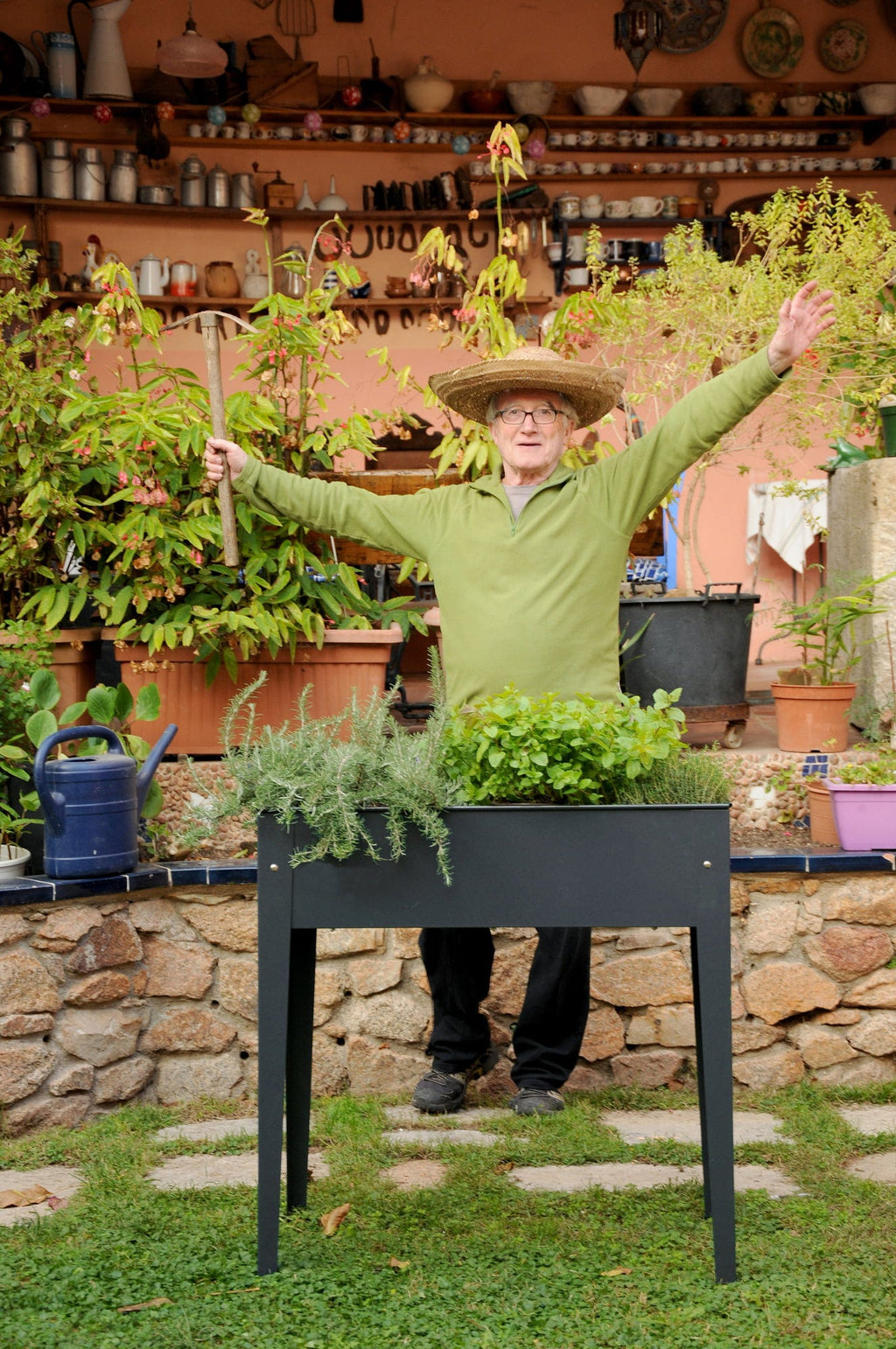  Hochbeet "Urban Garden" , Anthrazit