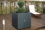  Pflanzkasten Cube 70x70x70, Anthrazit