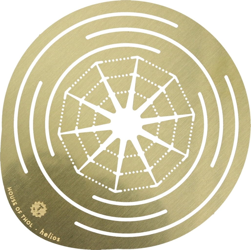  "Helios" Wachstumsscheibe Aus Messing