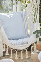  Hängesessel Mit Quasten, Beige