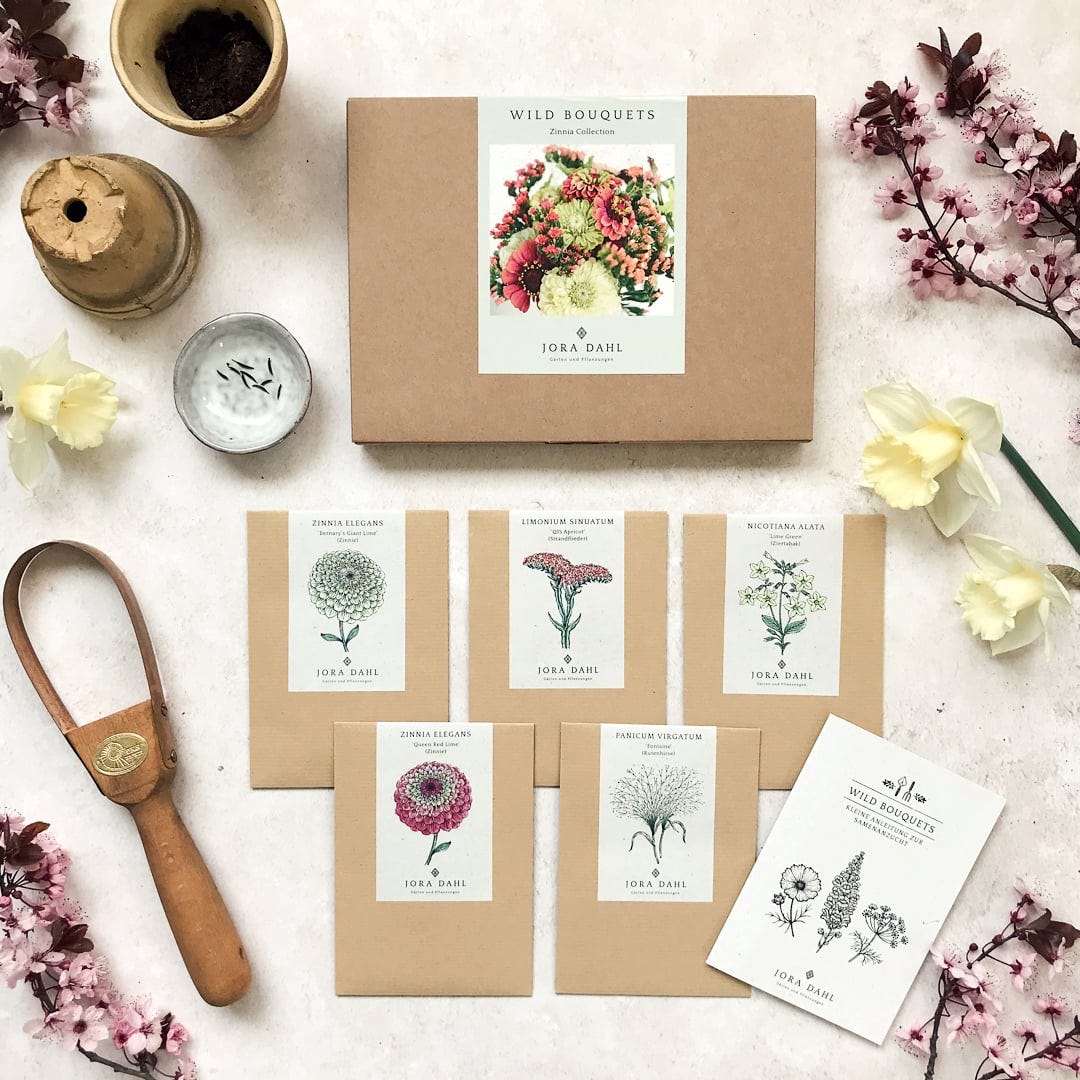  Wild Bouquet "Zinnia Collection" Samen-Set