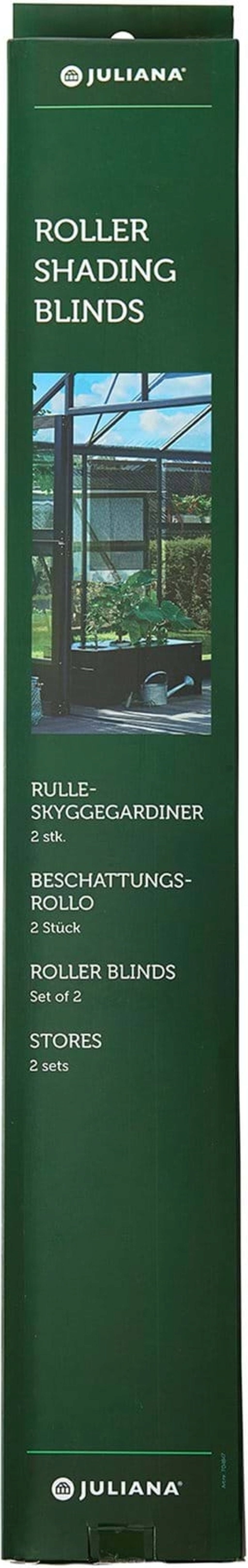 Juliana Beschattungs-Rollo Für Gewächshaus, 2 Stück