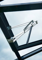 Juliana Gewächshaus Compact - Anthrazit Mit 3 Mm ESG, 5 M²